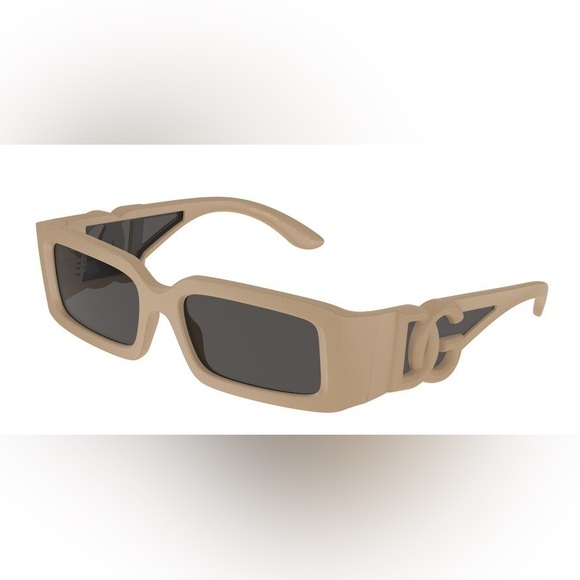 NEW DOLCE&GABBANA RECTANGLE DG6197 3292/87 SUNGLASSES DG6197 329287 EYEWEAR - Picture 2 of 3
